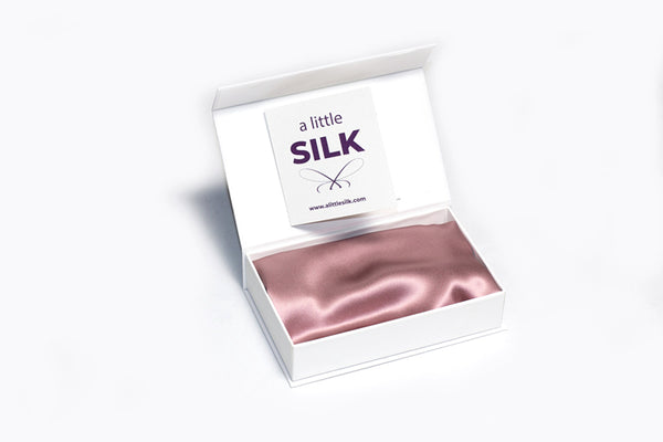 Mulberry Silk Pillowcase - Deep Blush Pink