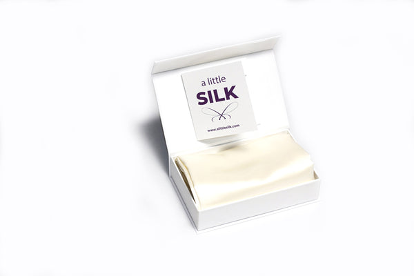 Mulberry Silk Pillowcase - Ivory Cream