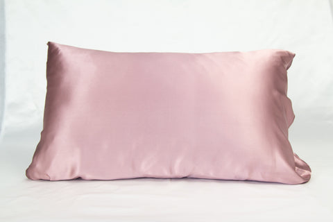 Mulberry Silk Pillowcase - Deep Blush Pink