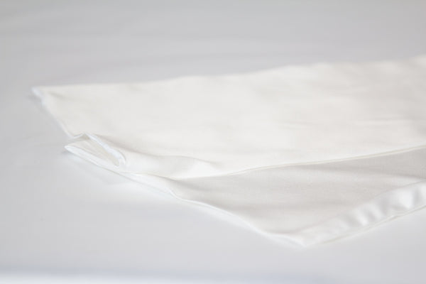 Mulberry Silk Pillowcase - Ivory White