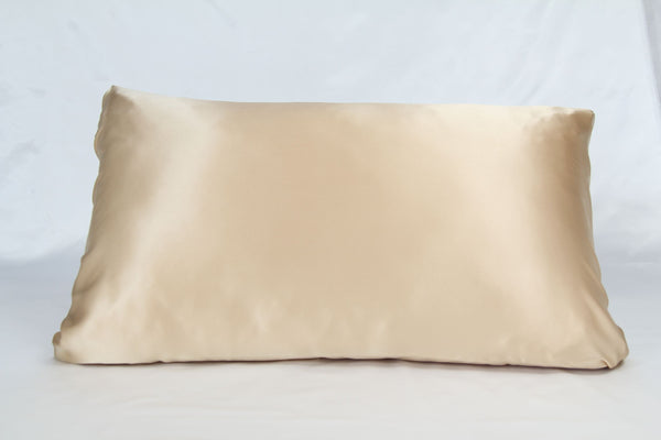 Mulberry Silk Pillowcase - Champagne Gold