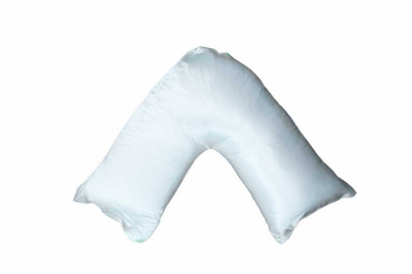 Tri shaped silk pillowcase made from 100% pure Mulberry silk, 22 Momme